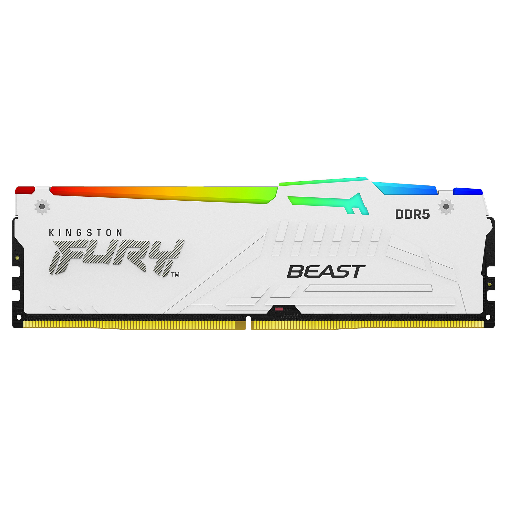 RAM Memorie DDR5 Kingston FURY Beast RGB / 16GB / DIMM / 6000MT/s / 288-pin - Bardhë - 2
