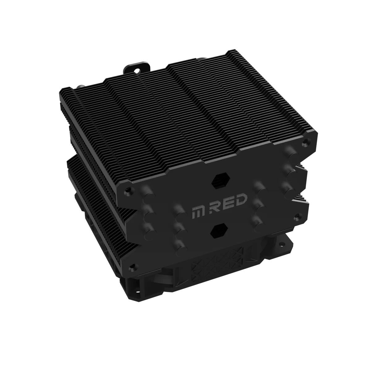 Ftohës për Procesor M.RED Zephyr Dark Pro V2 / Air CPU Cooler / 120mm Fan / 240W TDP – Zezë - 2