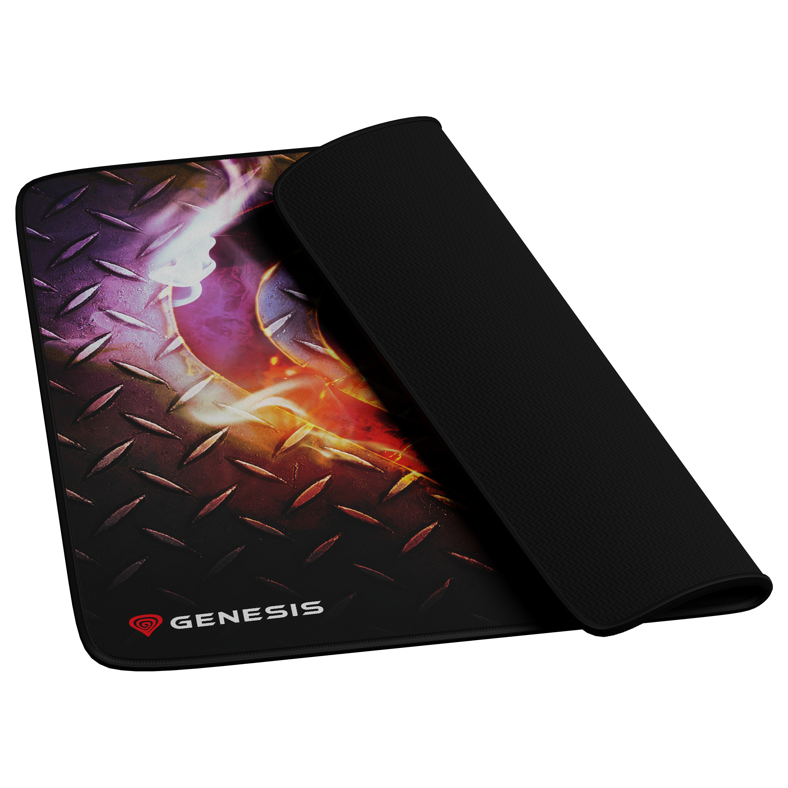 Mauspad Gaming Genesis Carbon 500 M Steel G2 / Sipërfaqe Tekstile / Rezistente ndaj Ujit / 300 x 250 mm - Mix - 6