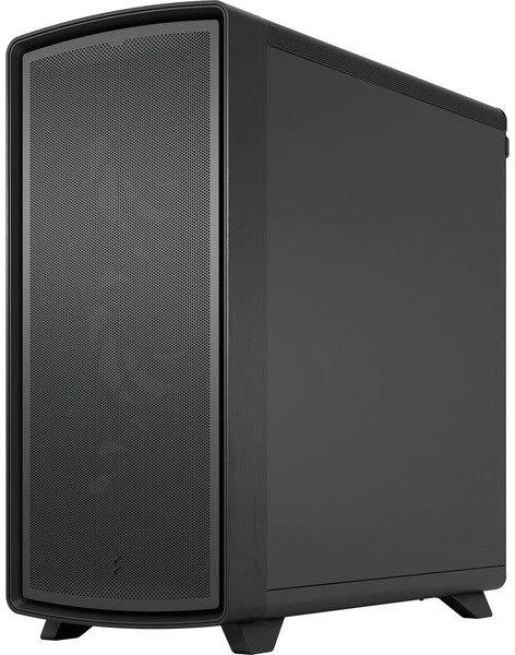 Kasë Fractal Design Summit Blackout, Mid-Tower, ATX, Xham i Temperuar, 3x Momentum 14, USB Type-C 20Gbps - Zezë - 3