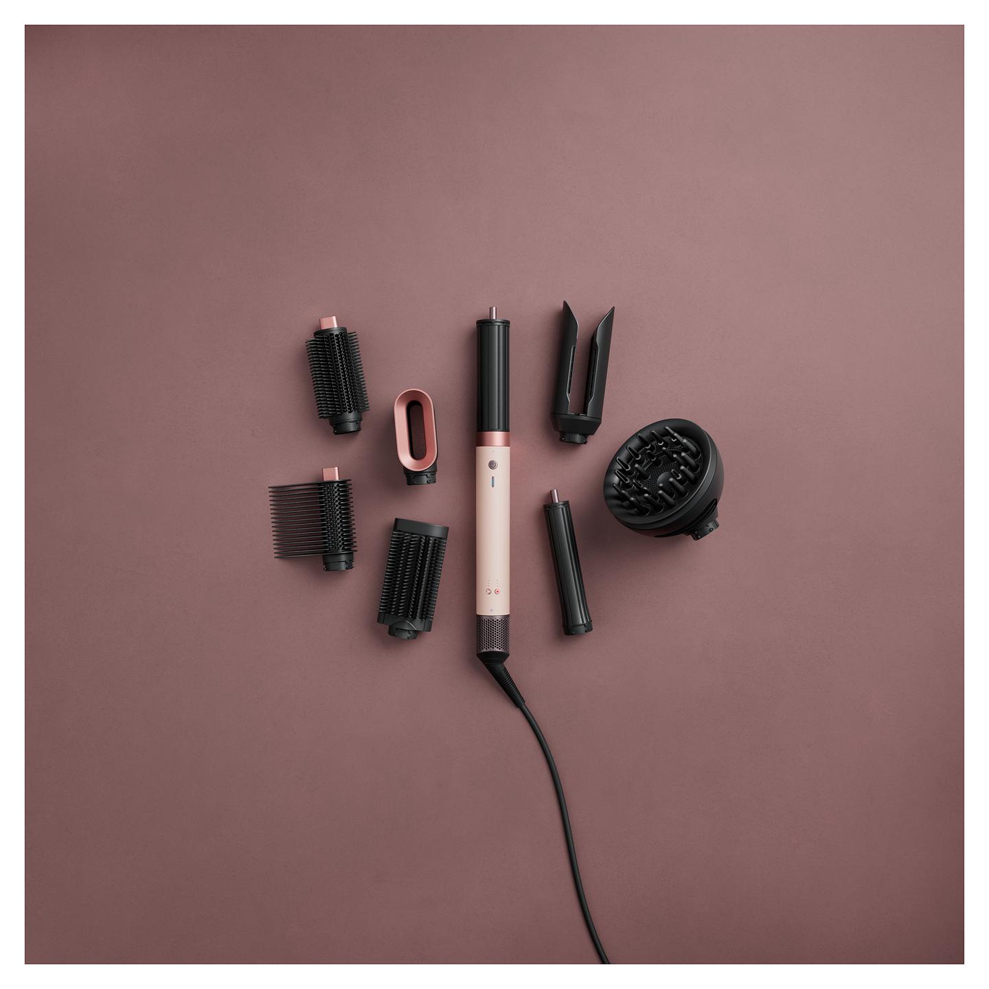 Stilues flokësh Dyson Airwrap Co-anda2x, Straight+Wavy, 6-në-1, 1300 W - Roze - 19