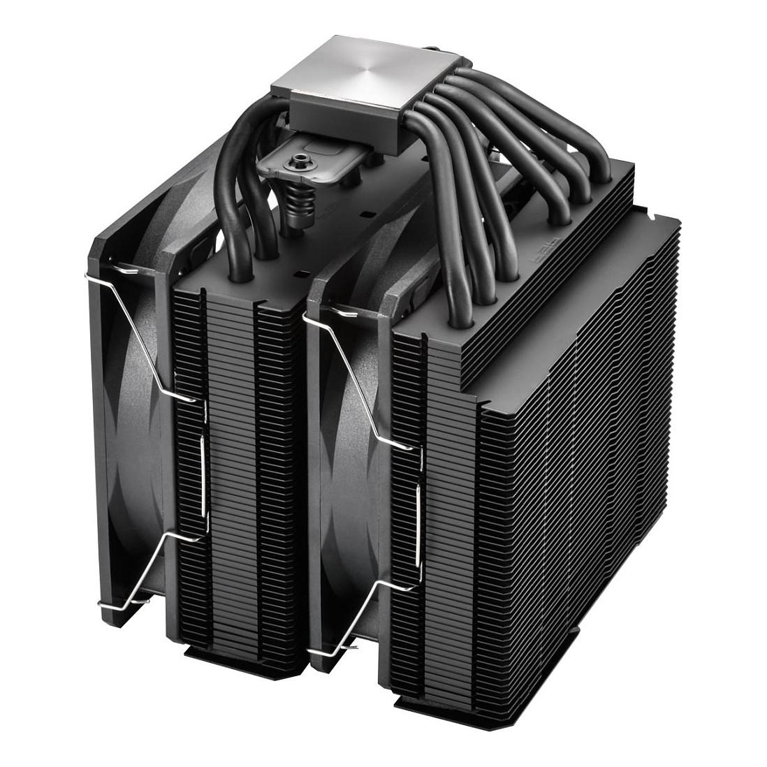 Ftohës për Procesor FSP MP7-B / 2x120mm / 6 Heat Pipes / 800-1800 RPM / FDB / 153mm - Zezë - 2