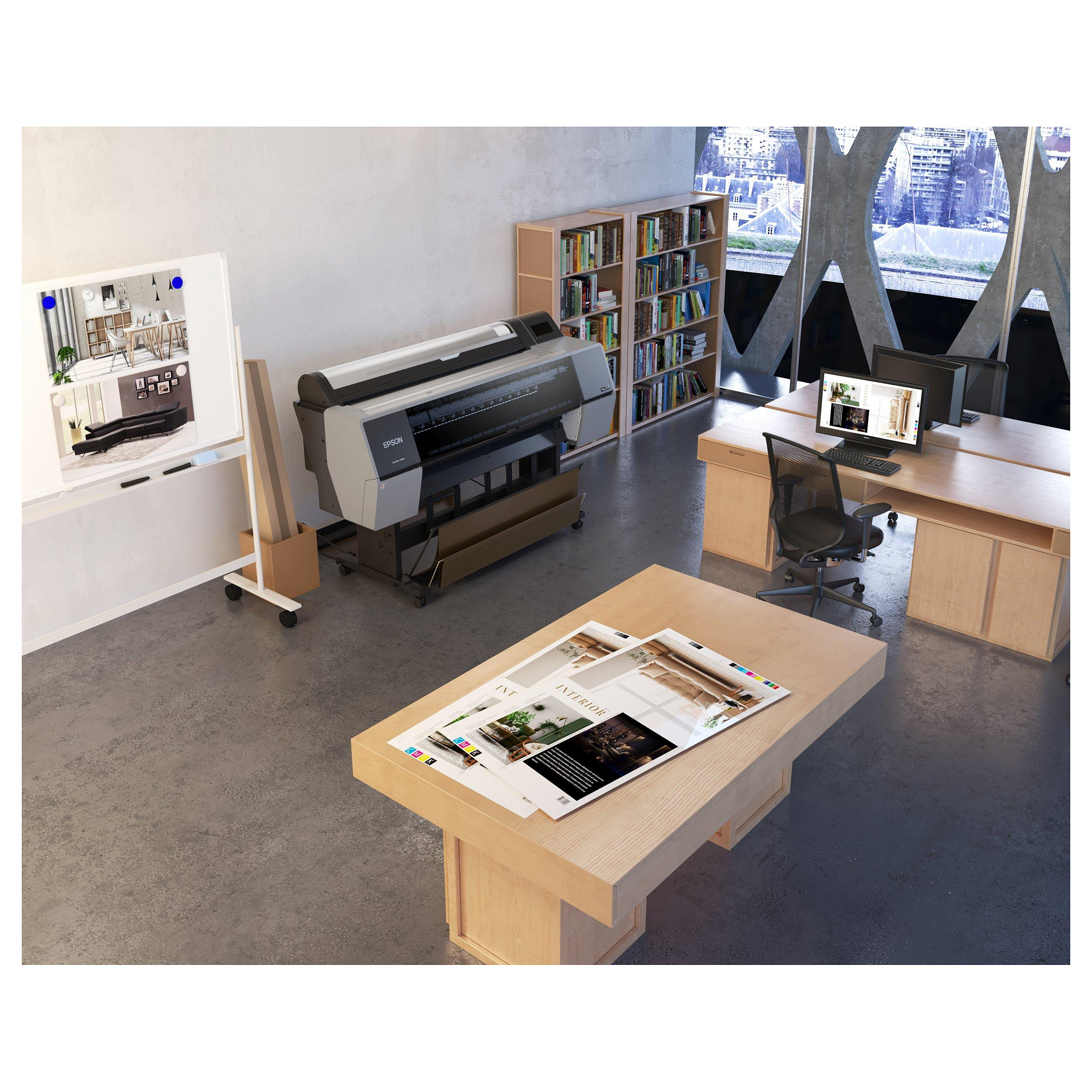 Printer i madh Epson SureColor SC-P9300 / Photo & Fine Art / 44-inch / UltraChrome PRO12 / USB + LAN - Zezë - 16