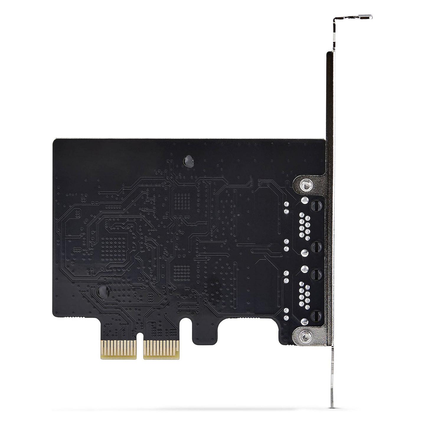 Karta të Rrjetit StarTech.com PR25GR-NETWORK-CARD, PCI Express 3.0 x2, 2x 5 Gigabit LAN RJ45, 10/100/1000/2500/5000Mbps, Realtek RTL8126, Low Profile + Full Height - 6