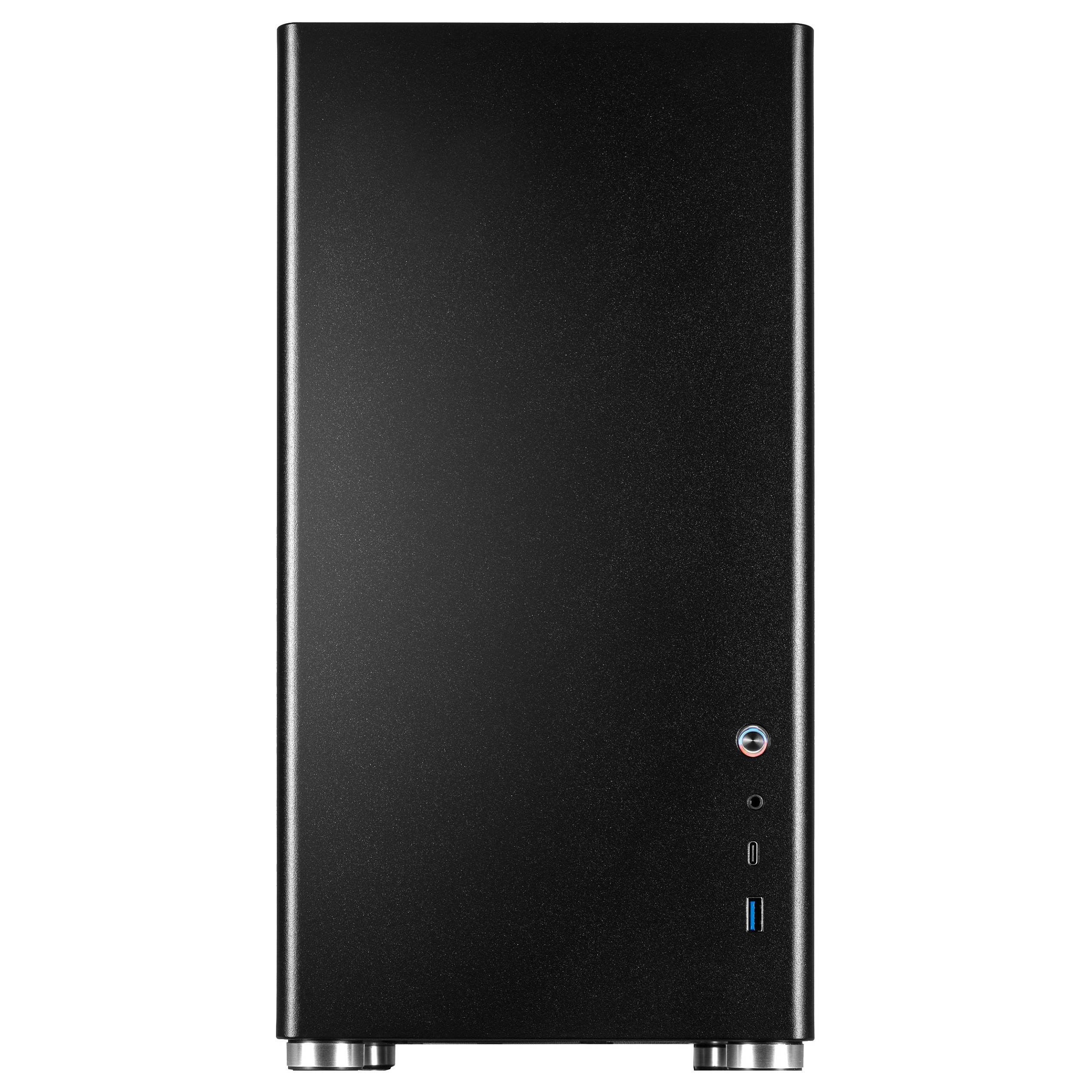 Kasë PC Inter-Tech X2 Duplex Pro / Midi Tower / ATX / 1x USB-A 3.2 Gen2 + 1x USB-C 3.2 Gen2 / 3x 2.5" + 1x 2.5"/3.5" Bay - Zezë - 3