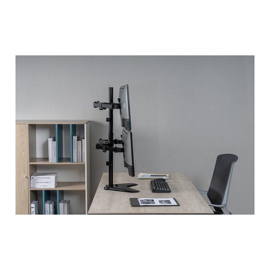 Mbajtëse për Monitor EQUIP 650127 / 17″–32″ / për 4 Monitorë / deri në 9 kg - Zezë - 7