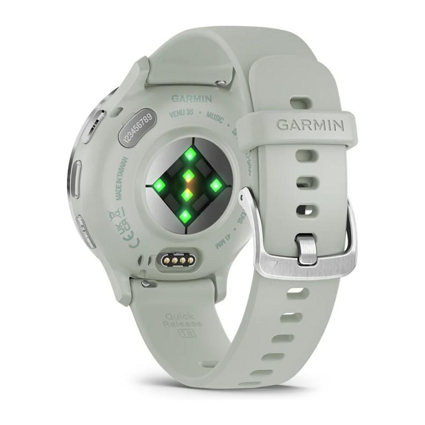 Orë e mençur Garmin Venu 3S / 41mm / AMOLED / GPS / Bluetooth / Wi-Fi / NFC / 8GB - Hiri/Argjend - 7