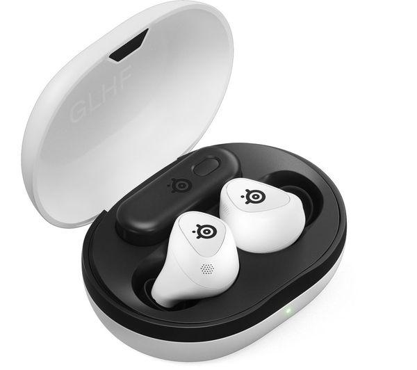 Kufje Gaming pa kabllo SteelSeries Arctis GameBuds PS, 2.4 GHz, Bluetooth 5.3, ANC, Spatial Audio, 10 orë - Bardhë - 3