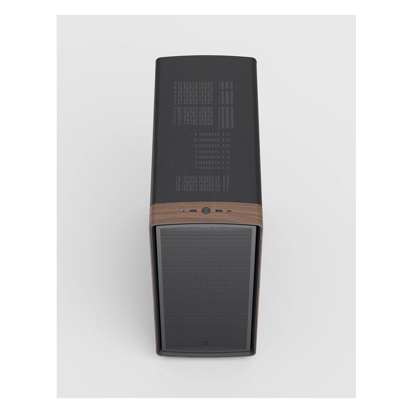 Kasë Fractal Design Summit, Mid-Tower, ATX, 3x Momentum 14, USB Type-C 20Gbps - Zezë/Kafe - 9