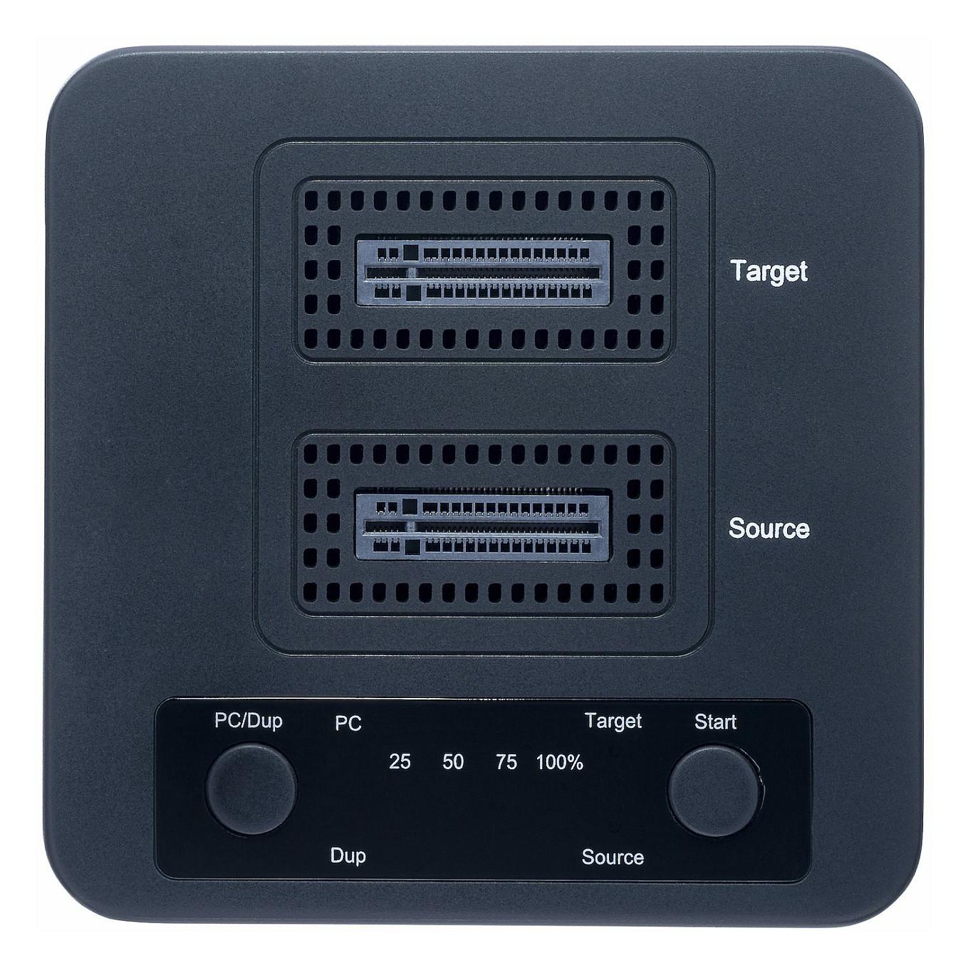 Dublues SSD M.2 NVMe StarTech.com M2-HDD-DUPLICATOR-N1, 2 Slote, USB-C 3.2 Gen 2x2, 20Gbps, Klonim pa Kompjuter - Zezë - 3