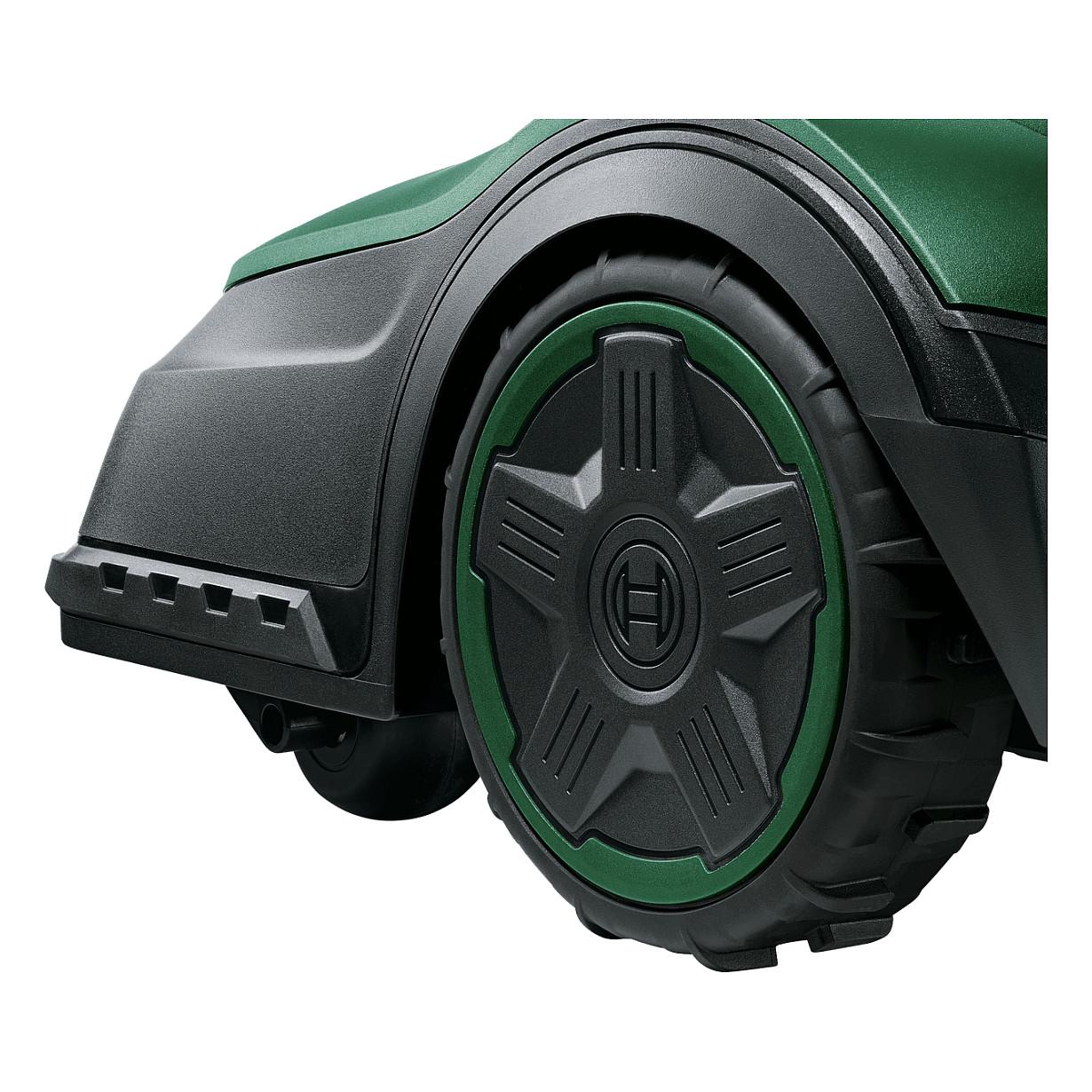 Kositëse Robotike Bosch Indego S+ 500, deri në 500m², 19cm, 30–50mm, 18V, LogiCut, SmartMowing - Gjelbër/Zezë - 3
