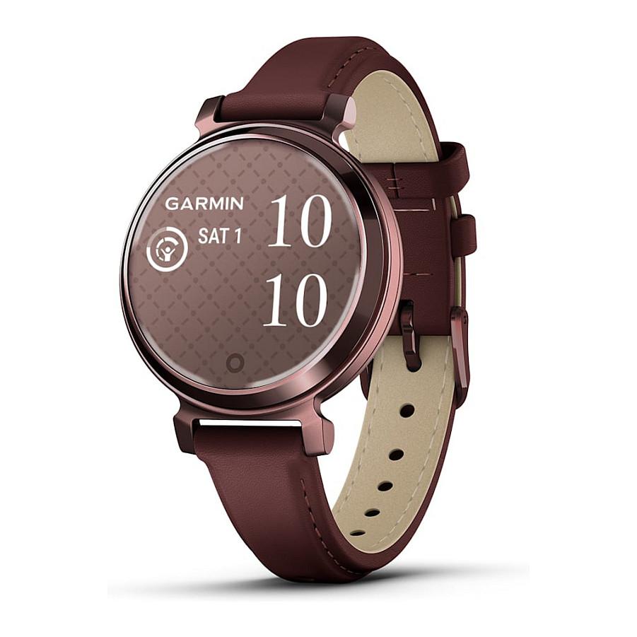 Orë e mençur Garmin Lily 2 Classic, 35mm, LCD me Prekje, 5 ATM, Rrip Lëkure – Bronz/Kafe - 6