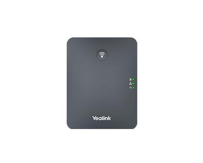 Radio Lidhje Yealink W70B / 1302017 / DECT IP / 10 SIP / 20 Thirrje / PoE – Gri - 2