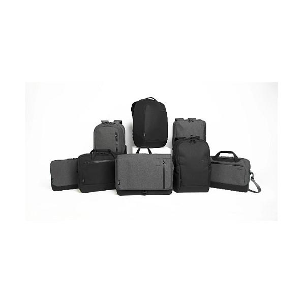 Çantë për laptop Targus EcoSpruce TBB013EU / Backpack / 15.6" / 100% Recycled PET / Water-Resistant Base / Key Clip / Pen Holder / Business Card Holder / Water Bottle Pocket - Gri/Zezë - 9