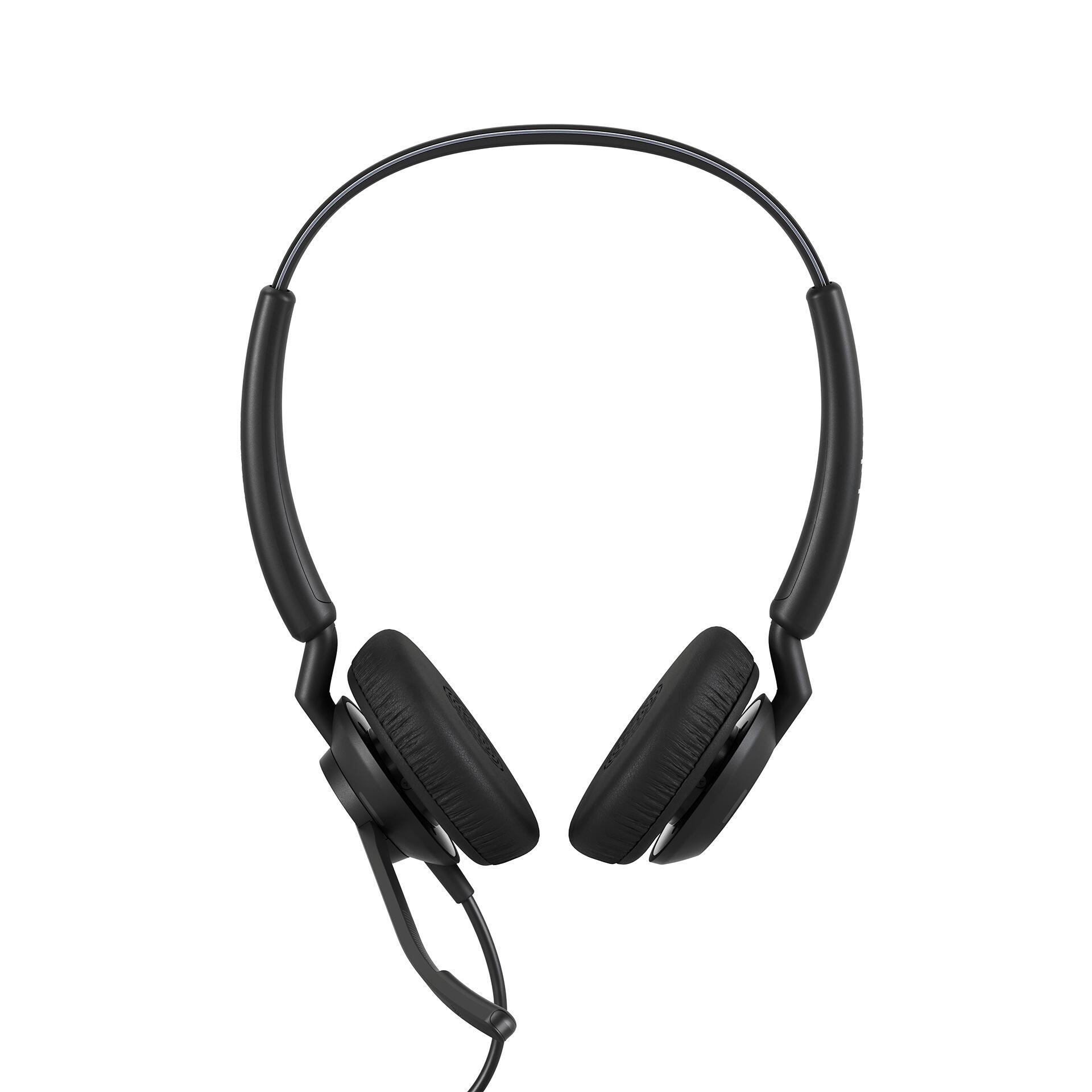 Kufje me kabllo Jabra Engage 40 / USB-C + USB-A / Stereo / 2 Mikrofona MEMS / BalancedVoice - Zezë - 3