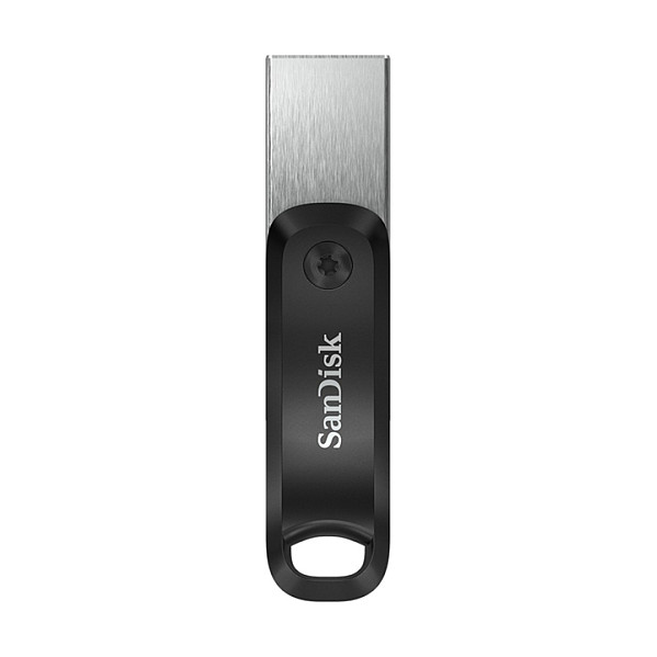 USB Flash Drive SanDisk iXpand Go / 128GB / USB-A + Lightning / USB 3.2 Gen 1 / Password Protection – Zezë/Argjend - 3