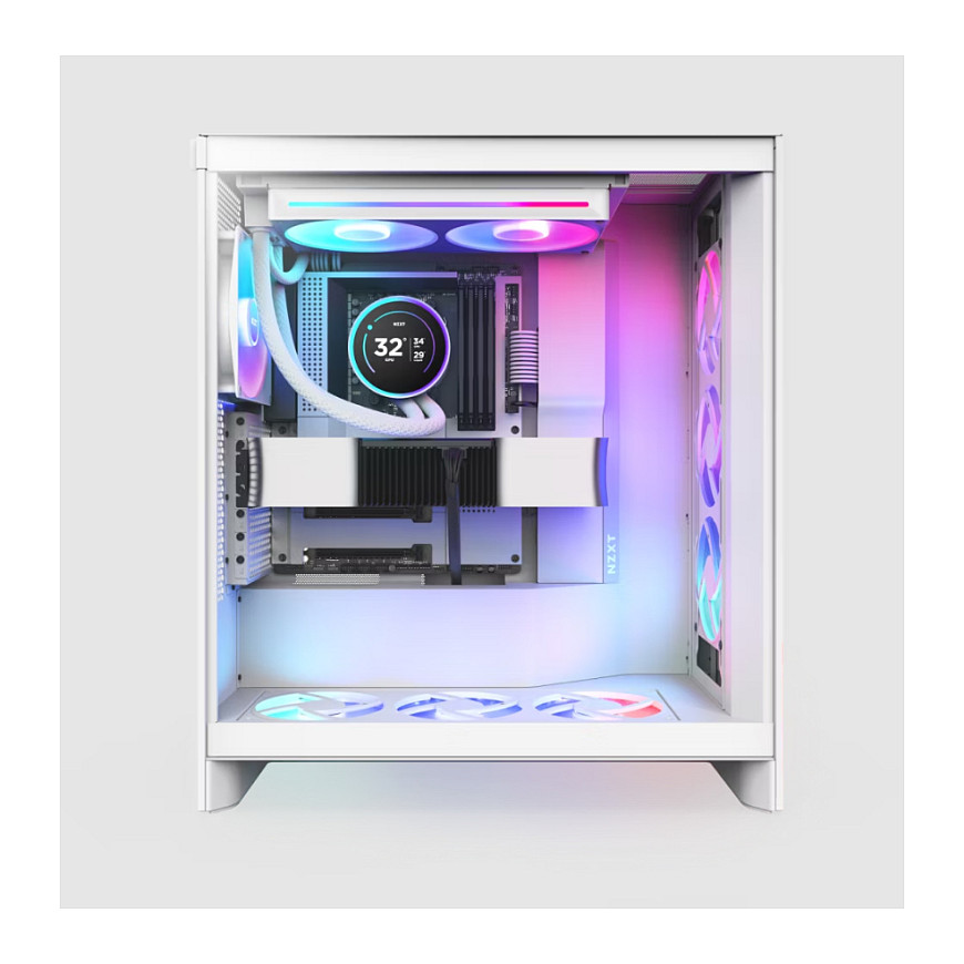 Ftohës për Procesor NZXT Kraken Elite 280 RGB / 280mm / AIO / RGB / LCD - Bardhë - 5