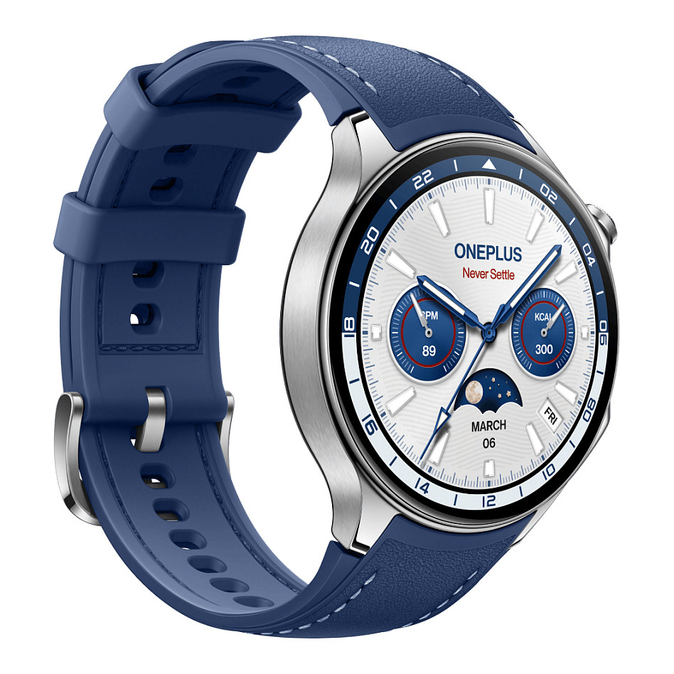 Orë e Mençur OnePlus Watch 2 / 47 mm / AMOLED 1.43" / GPS / Monitorim i Rrahjeve të Zemrës – Blu - 3