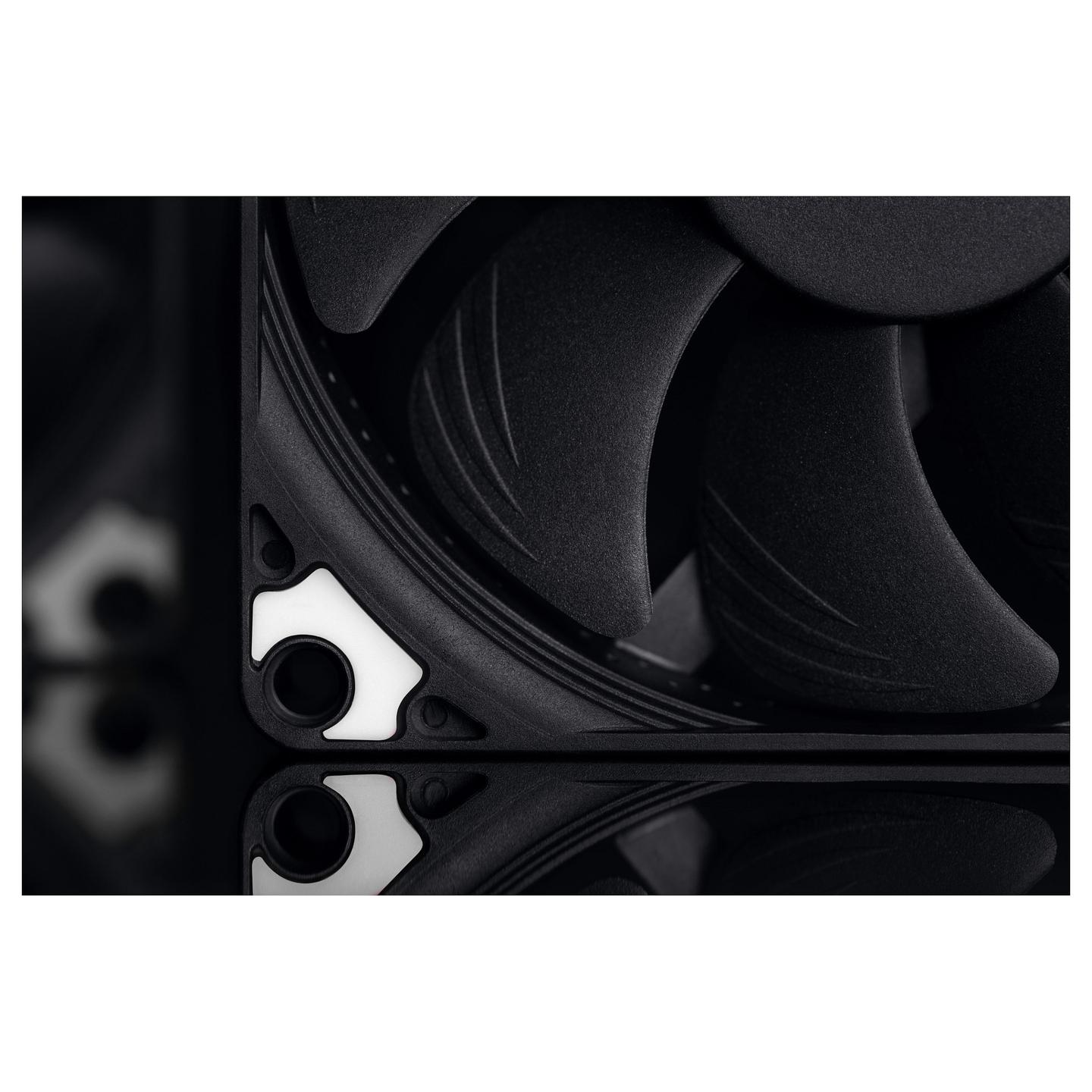 Ftohës për Kasë Noctua NF-A9x14 HS-PWM chromax.black.swap, 92mm, PWM, 2500 RPM – Zezë - 5
