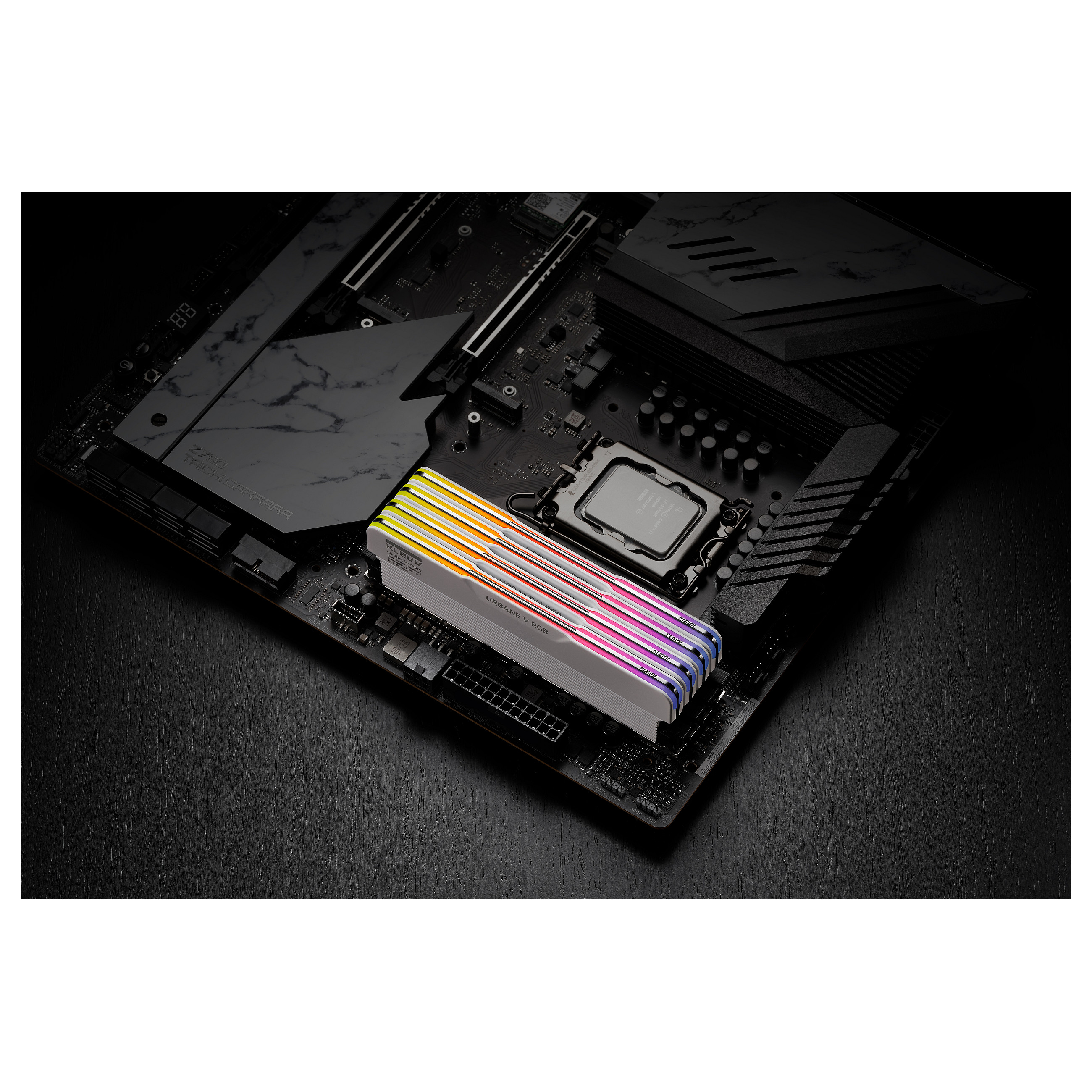 RAM Memorie DDR5 KLEVV Urban V RGB / 32GB (2x16GB) / DIMM / 6000MHz / CL28 - Bardhë - 11