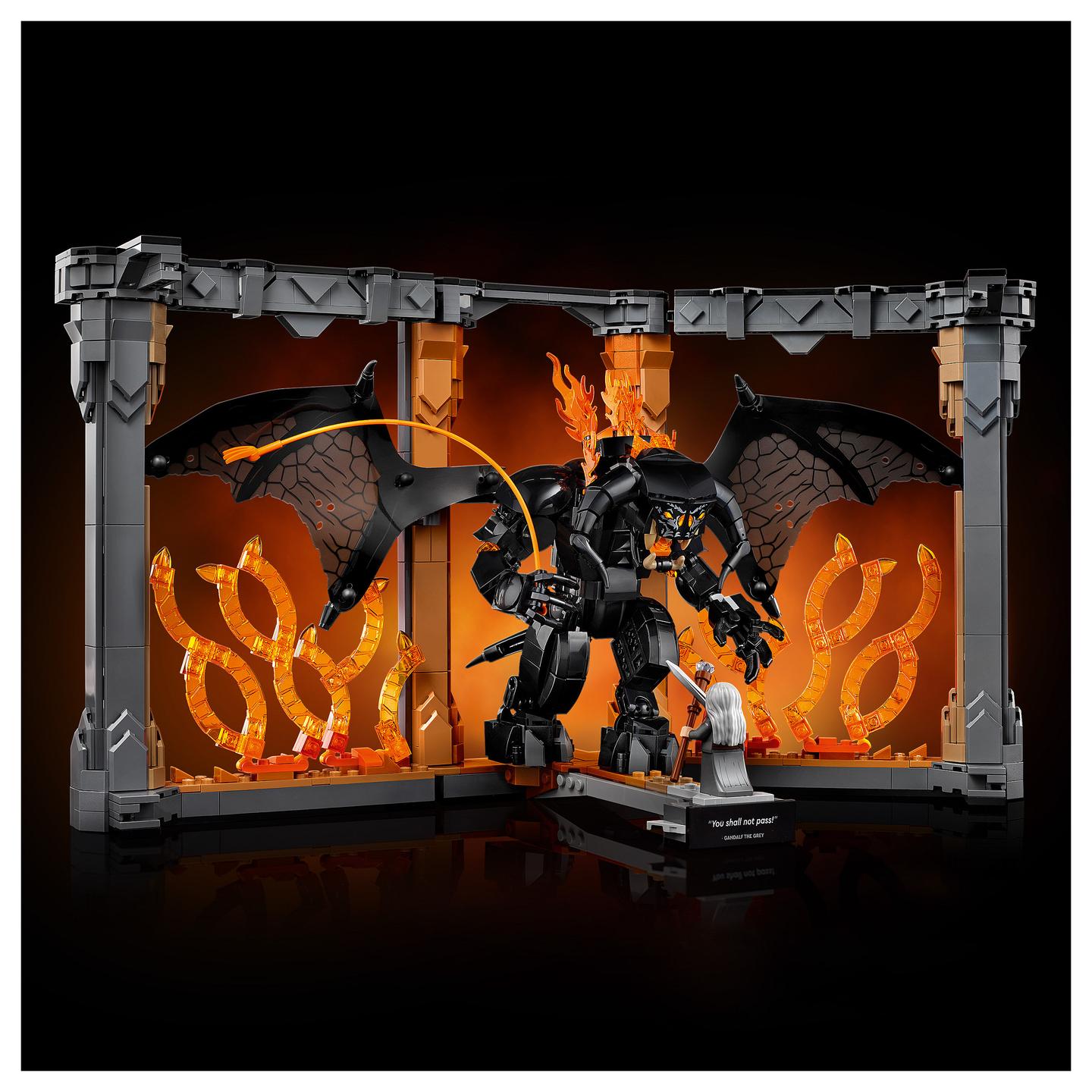 LEGO Icons The Lord of the Rings: Gandalf vs. Balrog 10367 - 13