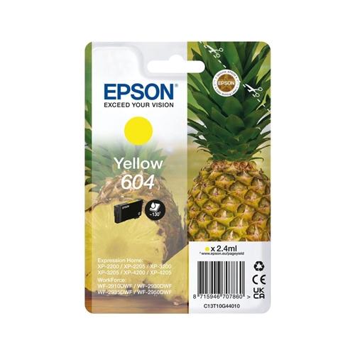 INK Epson 604 / C13T10G44010 / 2.4ml / 130 faqe – Verdhë