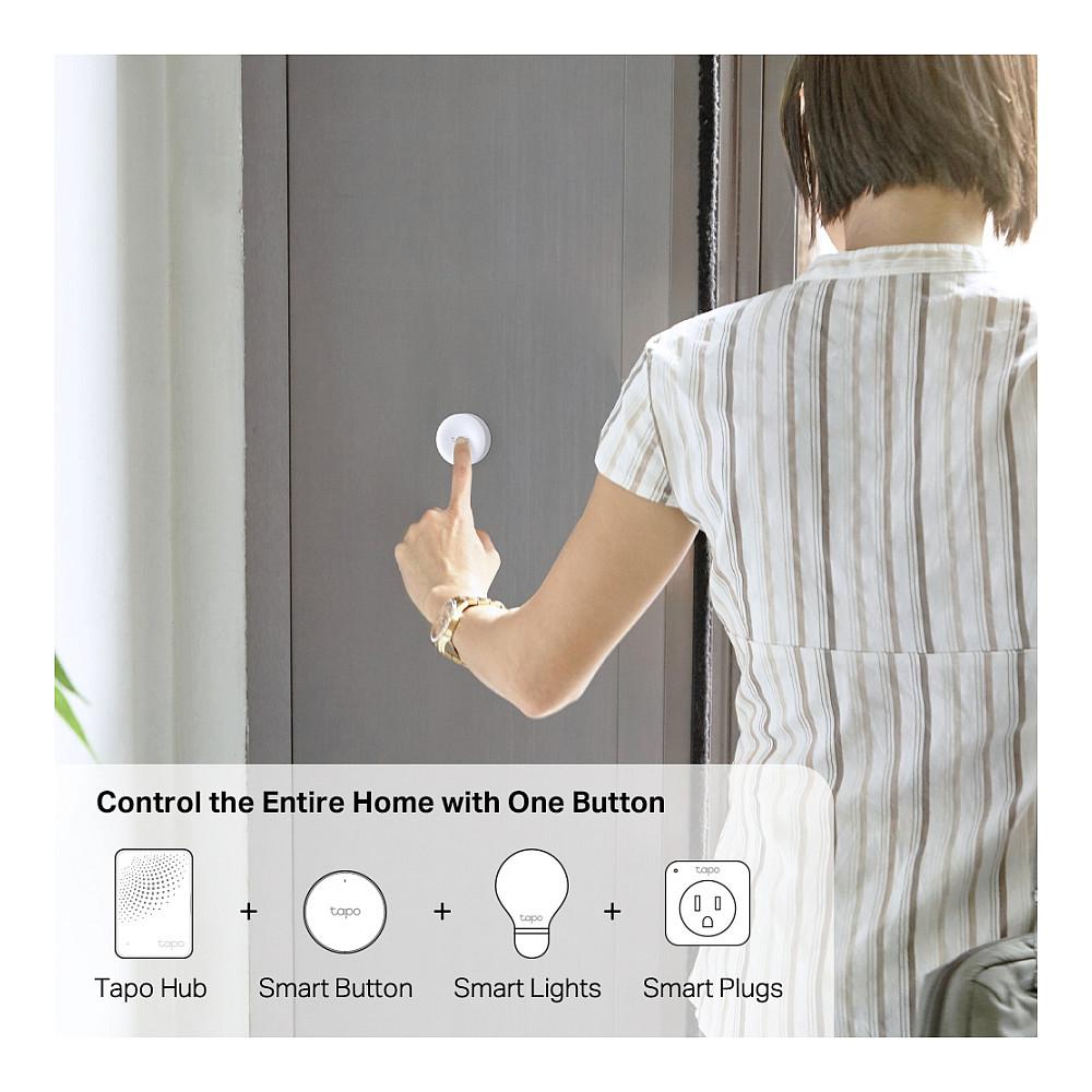 Buton Inteligjent TP-Link Tapo S200B, Wireless 868 MHz, CR2032, Kontroll me Prekje dhe Rrotullim - Bardhë - 5
