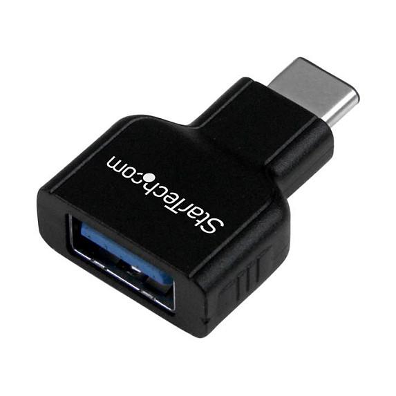 Adapter USB StarTech.com USB31CAADG, USB-C Mashkull në USB-A Femër, USB 3.2 Gen 1, 5 Gbps – Zezë - 2