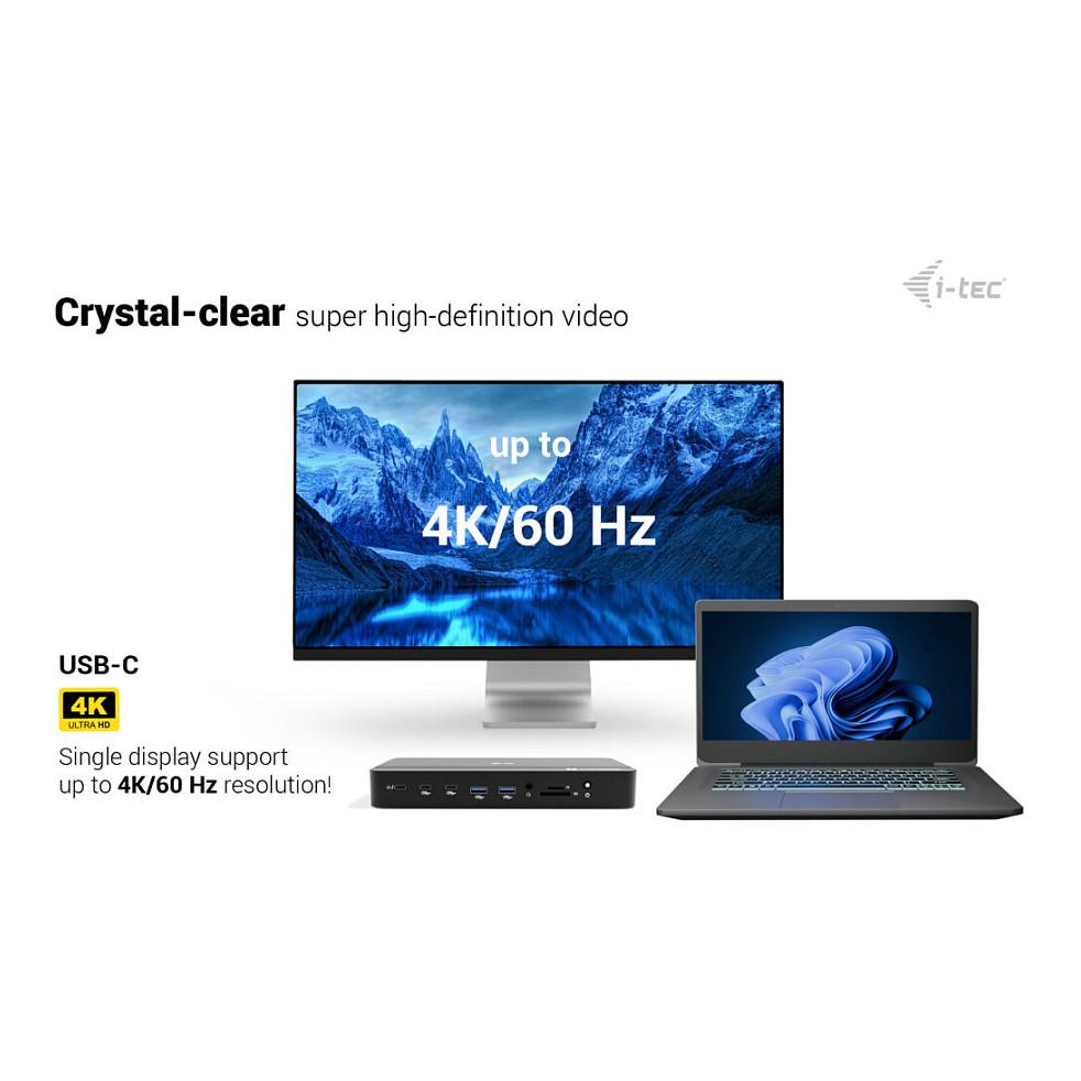 Docking Station i-tec TB5TRIPLEDOCKM2PD / 2x Thunderbolt 5 / 4x USB-A / 2x USB-C / DisplayPort / 2.5GbE / M.2 NVMe / SD-microSD / 140W PD – Zezë - 10