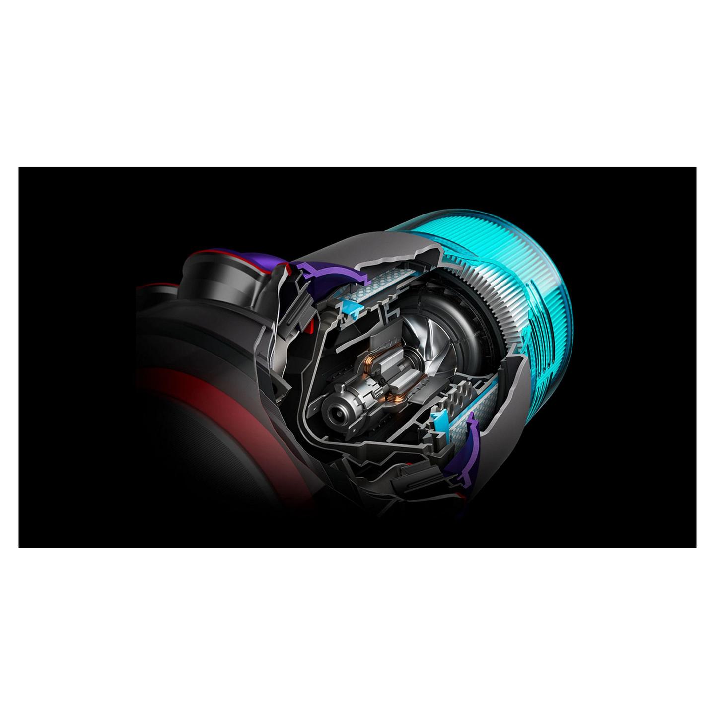 Fshesë me Vakum Dyson Gen5detect / 262AW / 135.000rpm / HEPA / 0.77L / 70min / LCD / Root Cyclone / Click-in Battery – Gri/Vjollcë/Blu - 8