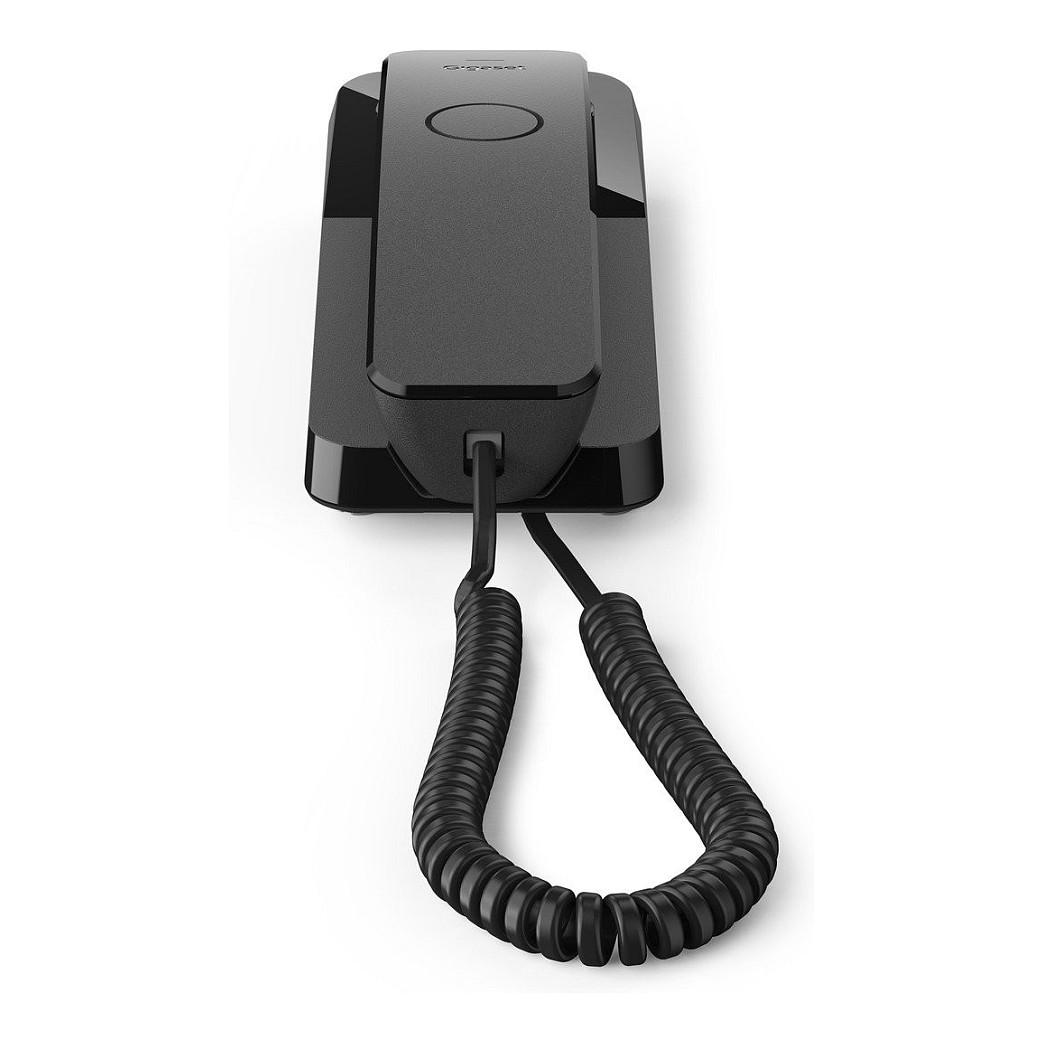 Telefon i Thjeshtë Gigaset DESK 200, analog, me kabllo - Zezë - 3