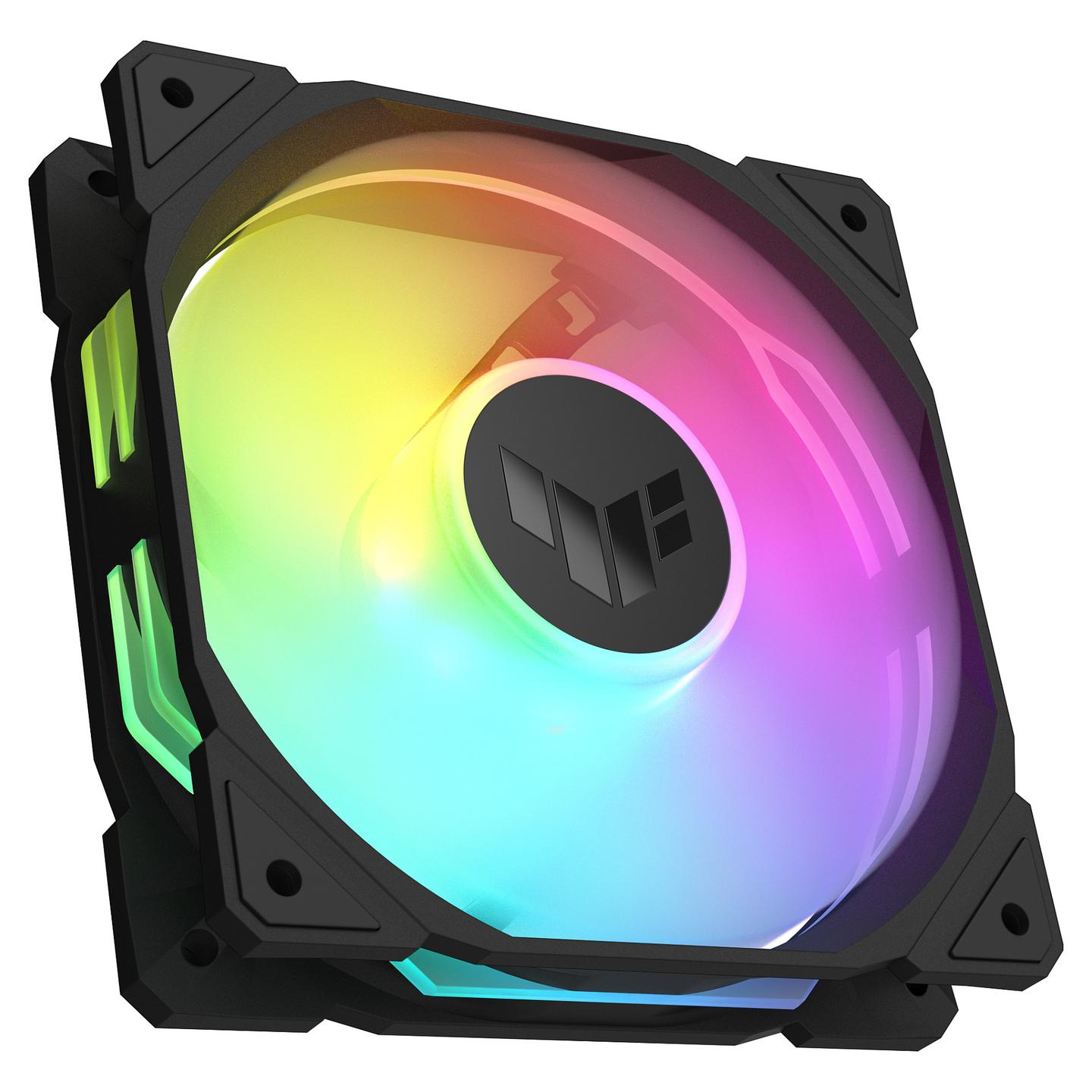 Ftohës për Kasë 120mm ASUS TUF Gaming TR120 ARGB Reverse 3-Pack – Zezë