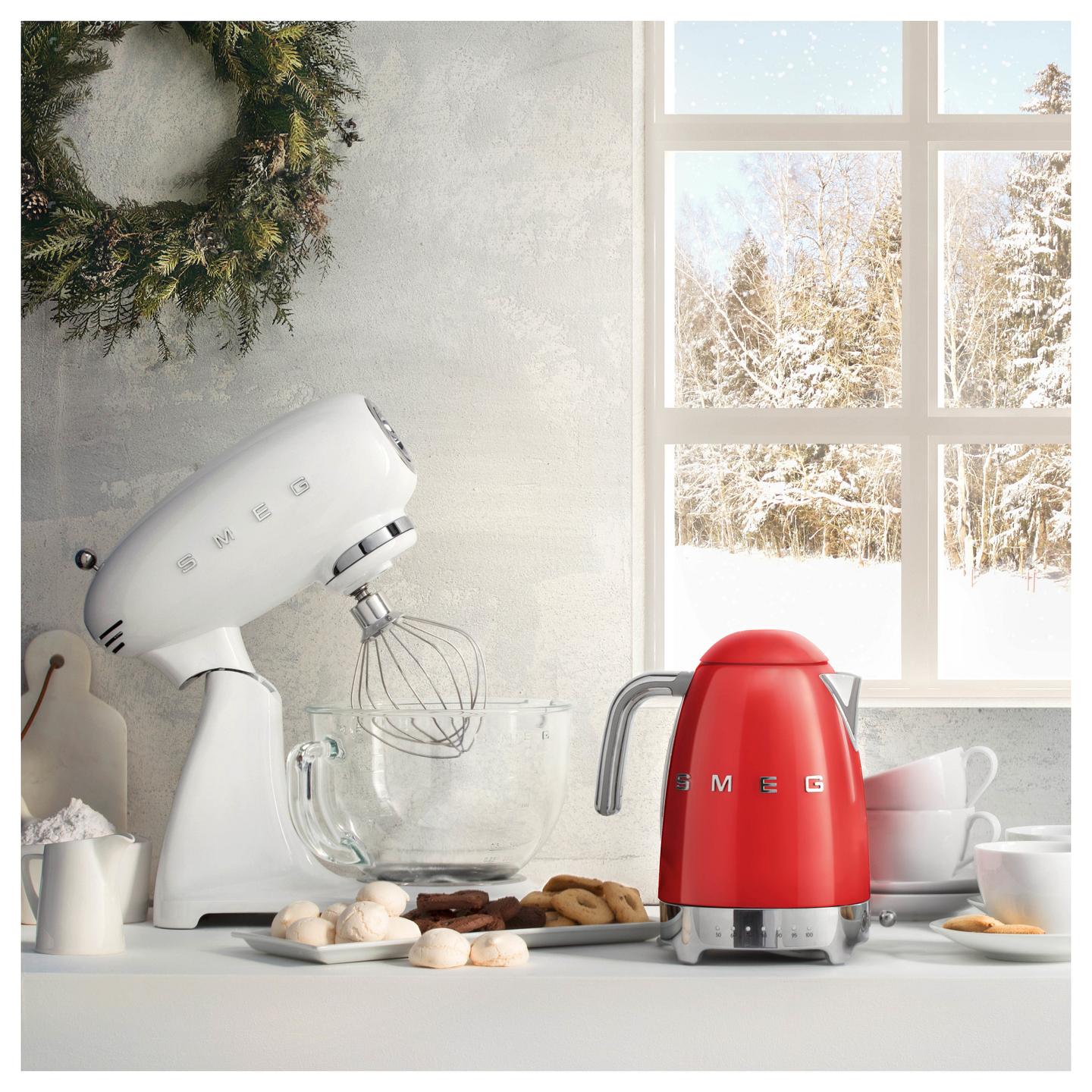 Çajnik Elektrik Smeg KLF04RDEU, 1.7L, 2400W, Temperaturë e Rregullueshme, 360° – Kuqe - 6