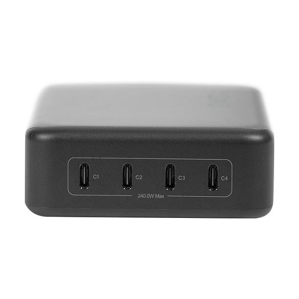 Karikues LogiLink USB-C Desktop, 240W, GaN, 4x USB-C, PD 3.1 – Zezë - 4