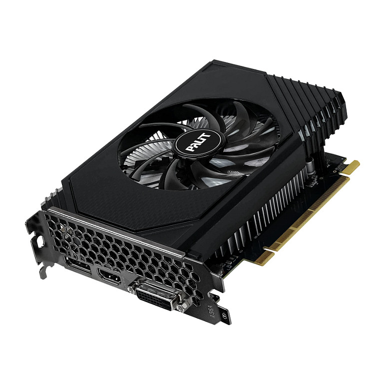 Kartë Grafike NVIDIA GeForce RTX 3050 / 6GB / Palit StormX / GDDR6 / 1 Fan - Zezë - 2