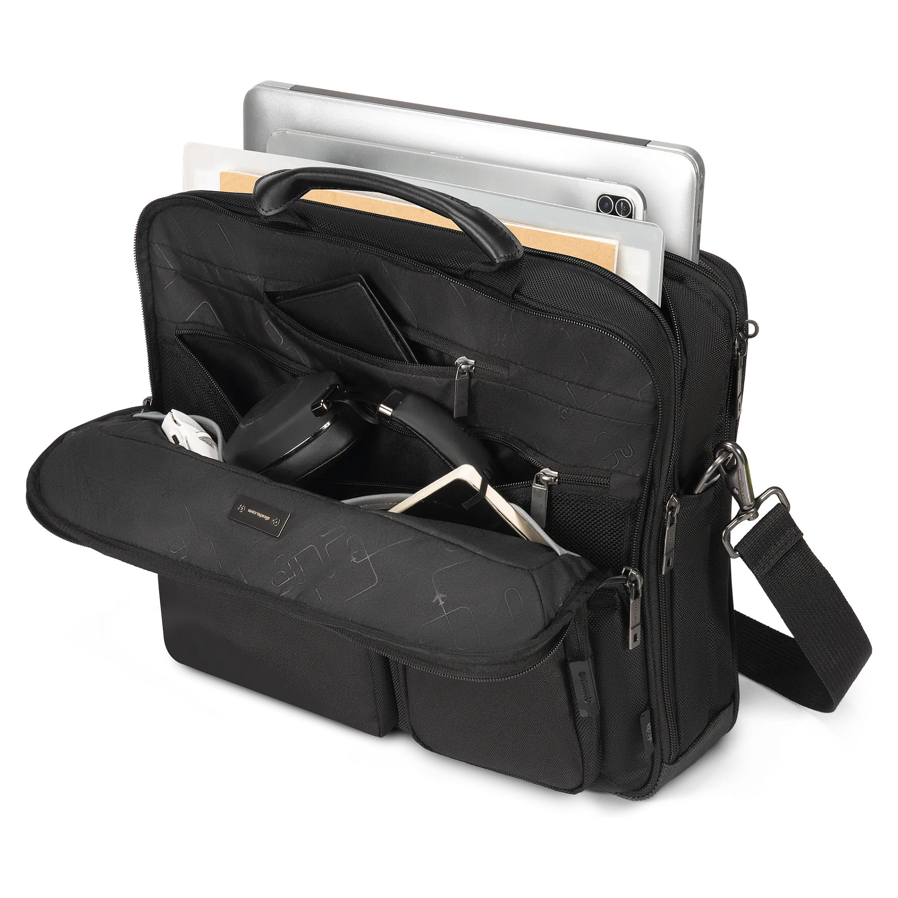 Çantë DICOTA Top Traveller SEVEN / 12-14" / Toploader / 1680D Recycled PET / 1.2kg - Zezë - 6