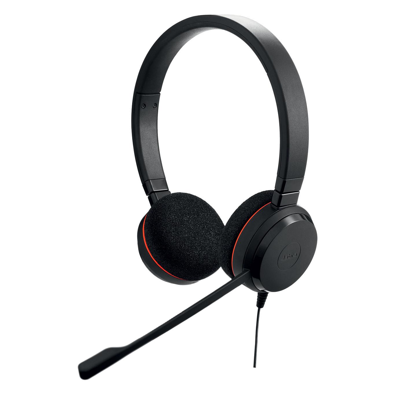 Kufje me kabllo Jabra Evolve 20 / USB-C / USB-A / Business Headset / Mikrofon – e Zezë
