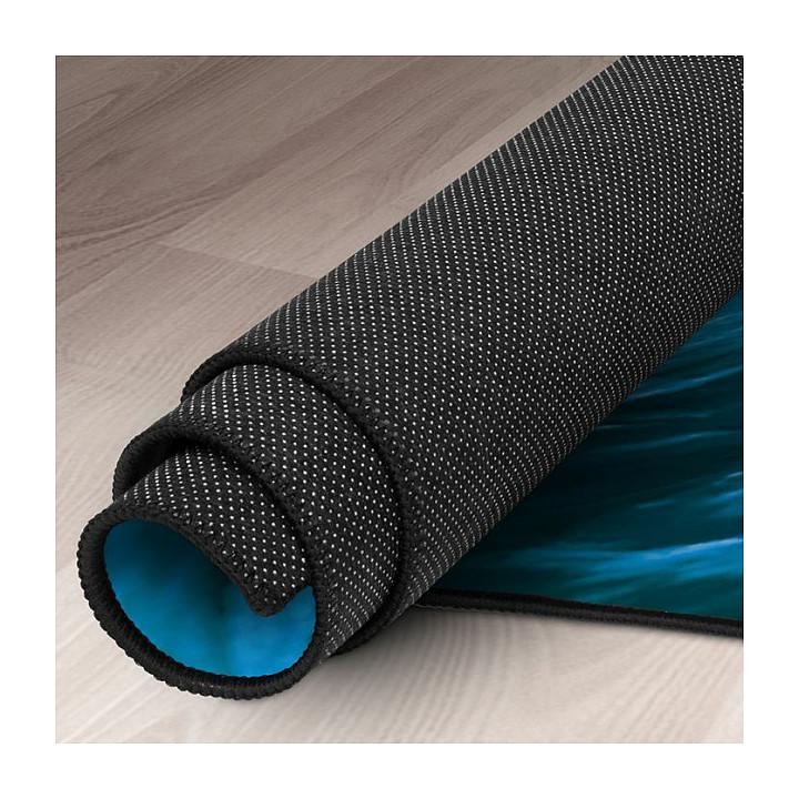 Tapet Mbrojtës për Dysheme Sharkoon SKILLER SFM12 Undertow, 140 × 100cm, 5mm, Poliester, Bazë Antirrëshqitëse - Blu - 5