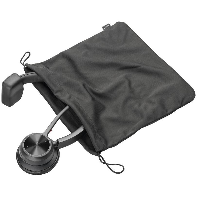 Kufje pa kabllo Poly Voyager 4310-M / Bluetooth 5.2 / Noise-Canceling / On-Ear / 2 Mikrofona / Stacion Karikimi - Zezë - 5