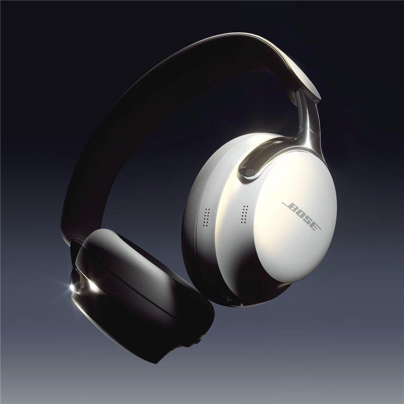 Kufje pa kabllo Bose QuietComfort Ultra / Bluetooth 5.3, USB-C, 3.5mm / Spatial Audio / Mikrofon – Bardhë - 5