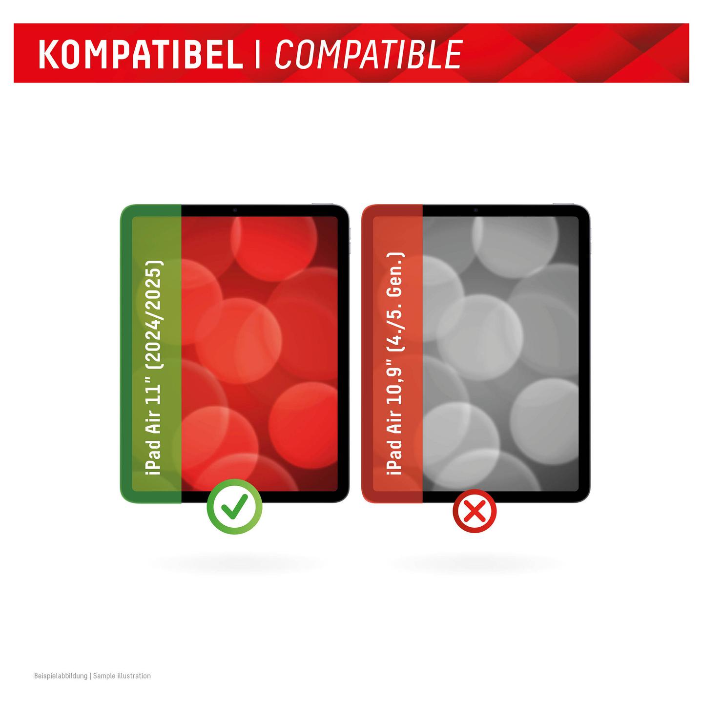 Mbrojtës të Ekranit DISPLEX 01962, Apple iPad Air 11", 9H - Transparent - 5