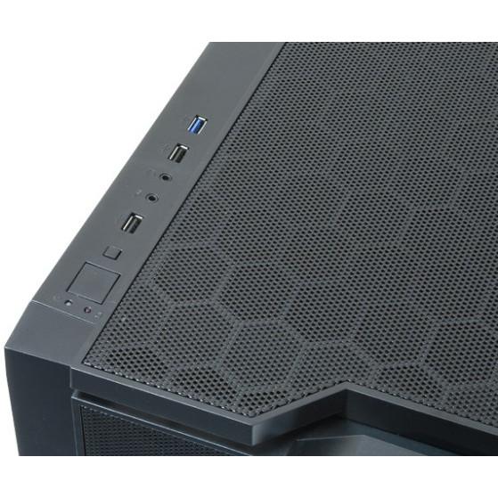 Kasë Chieftec CI-01B-OP, Mini-Tower, Micro-ATX, 2x USB 3.0, 2x USB 2.0 - Zezë - 2