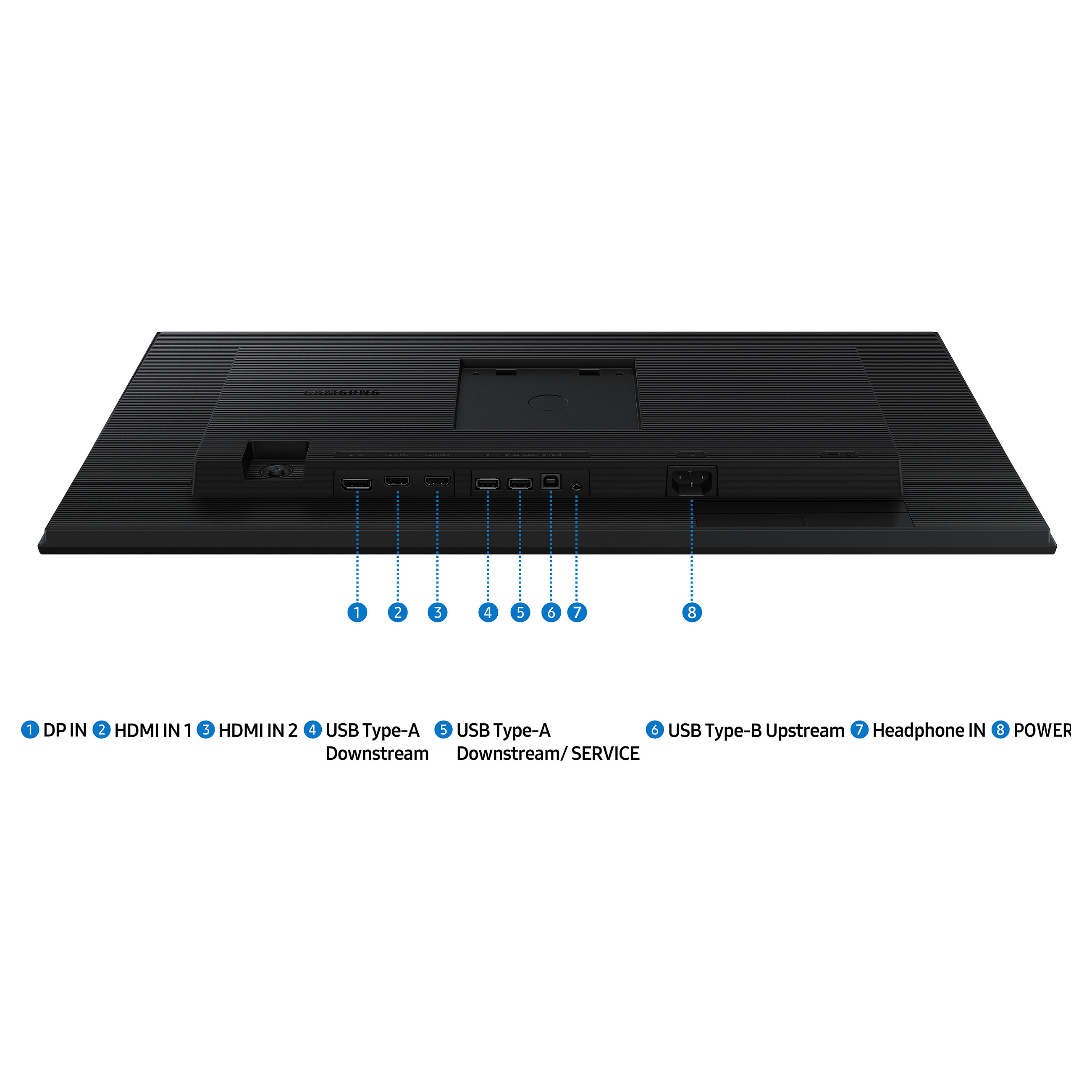 Monitor Samsung S40GD / 27" / Full HD IPS / 100Hz / 5ms / HDMI+DisplayPort+USB Hub - Zezë - 12