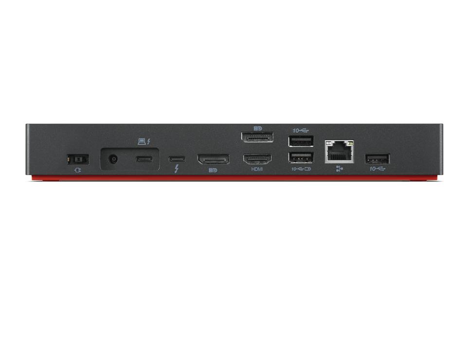 Docking Station Lenovo 40B00300EU / 3x Thunderbolt 4 / 4x USB-A + 1x USB-C / HDMI + 2x DP / 1GbE / 230W PD – Zezë - 4