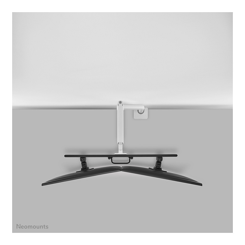Mbajtëse për Monitor Neomounts / 2 Monitorë / 17"-32" / 8kg për Monitor / VESA 75x75-100x100 / Full Motion / Gas Spring / Tavolinë - Bardhë - 5