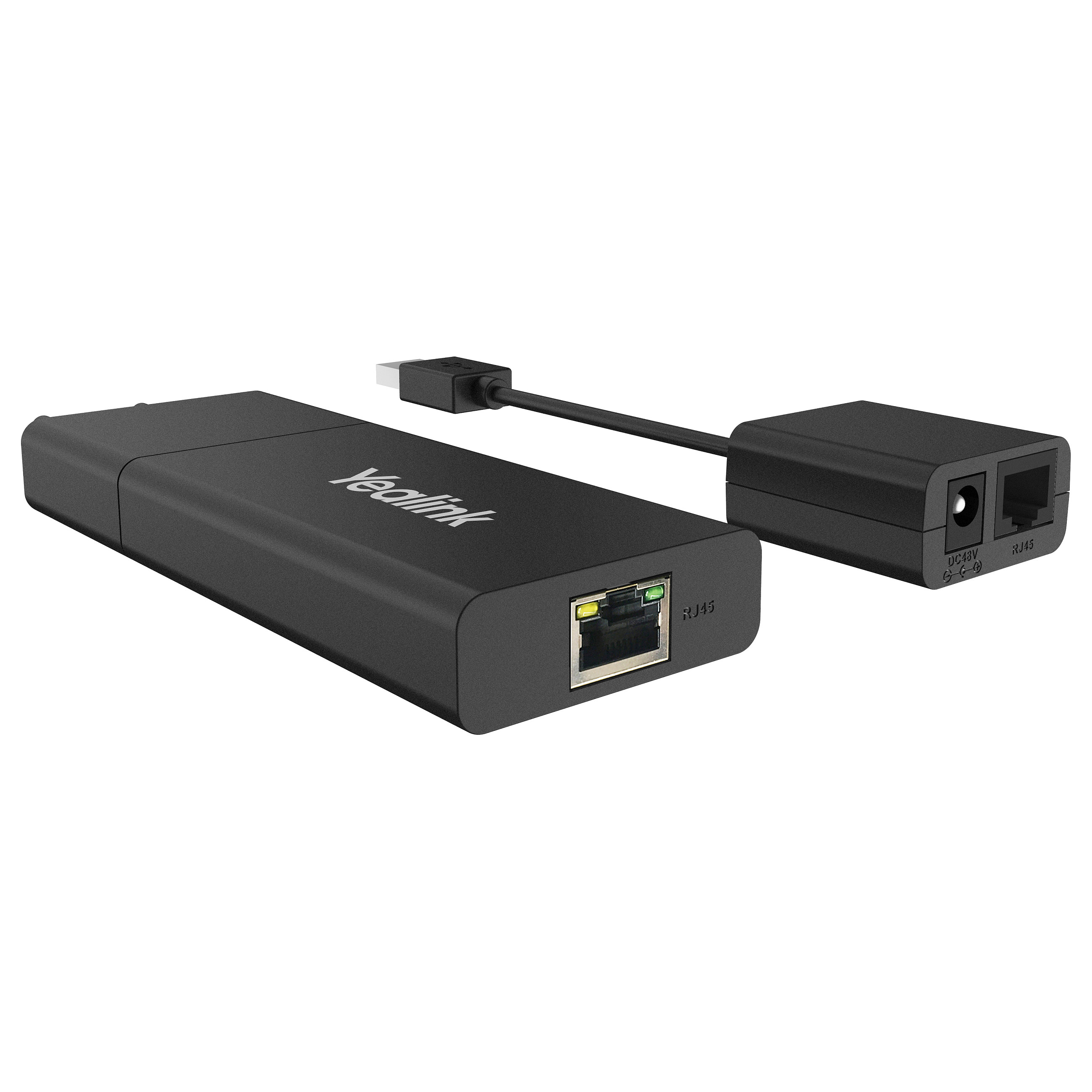 Aksesorë për Konferencë Yealink USB2CAT5E-EXT / USB Extender / CAT5e - Zezë