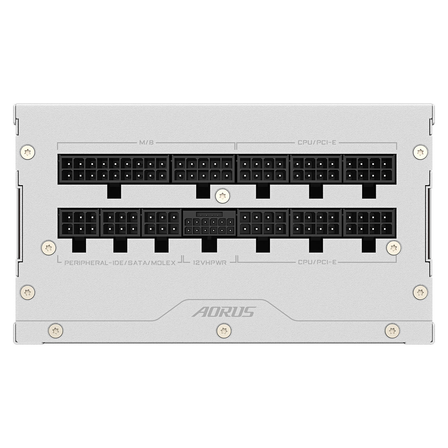 Furnizues Energjie GIGABYTE AORUS ELITE P850W ICE / 850W / ATX 3.1 / 80 PLUS Platinum / Fully Modular - Bardhë - 7