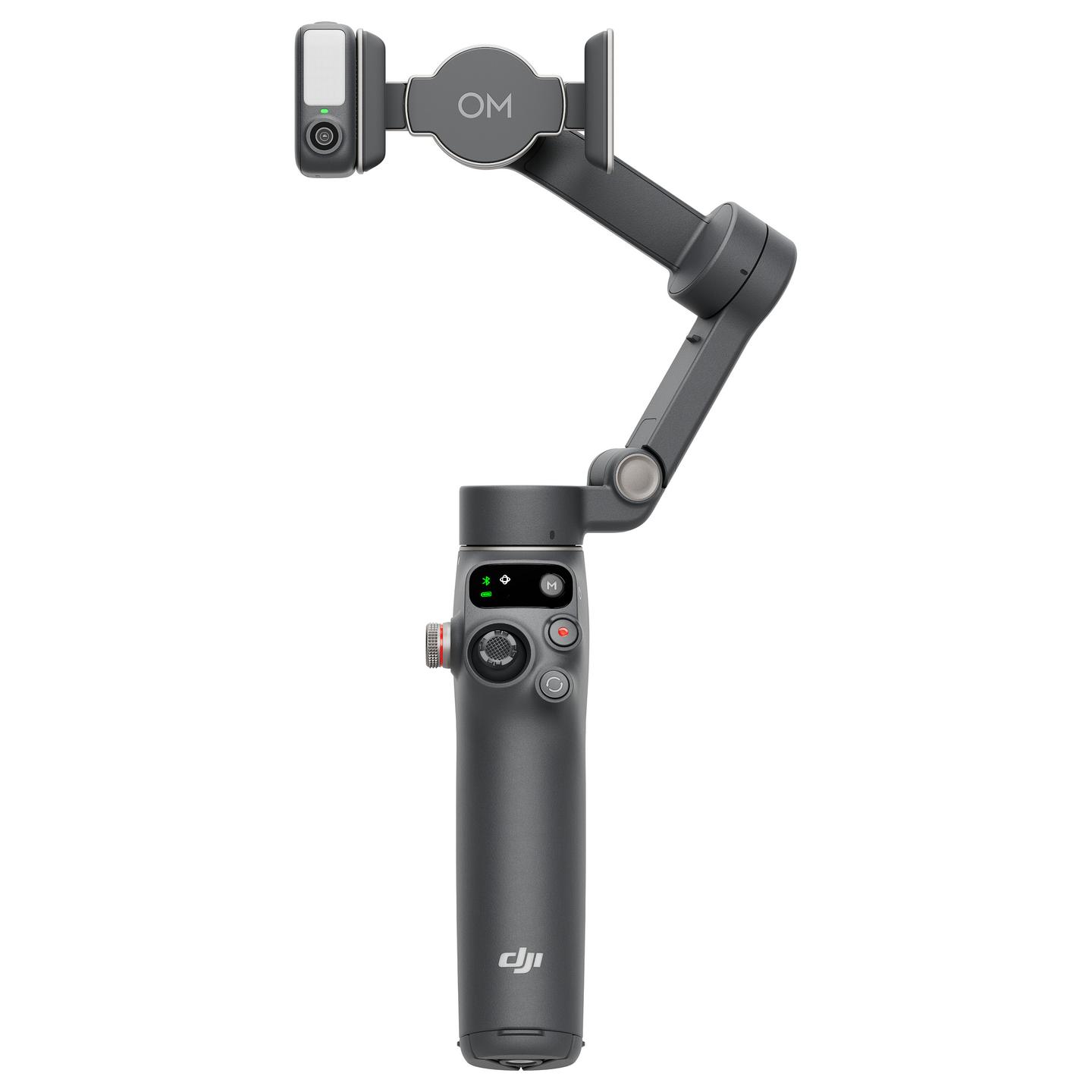 Stabilizues DJI Osmo Mobile 7P, 3-Aksësh, ActiveTrack 8.0, Tripod i Integruar, Shufër Zgjatuese - Gri e Errët