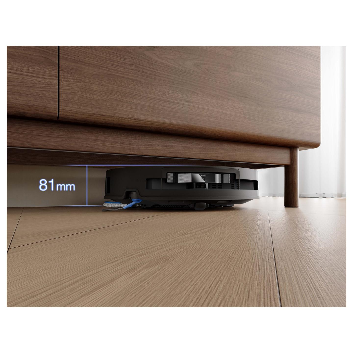Fshesë Robotike ECOVACS DEEBOT T50 Omni Gen3 / TrueDetect 3D / Ecovacs YIKO 2.0 / Stacion Vetëpastrues OMNI - Zezë - 17