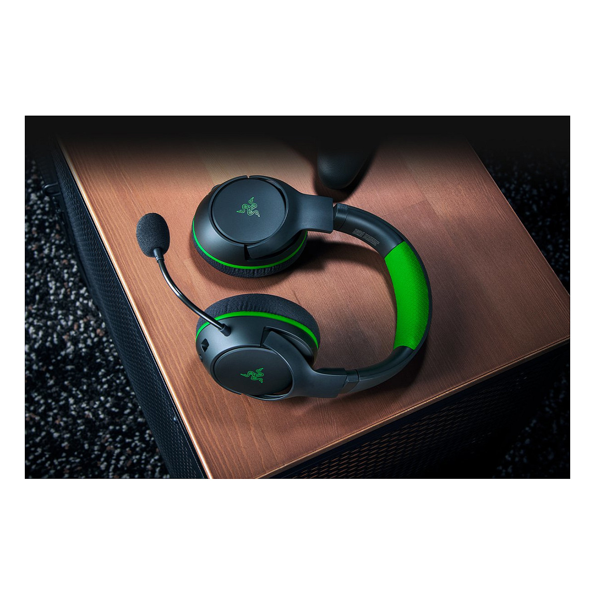 Kufje Gaming Razer Kaira for Xbox / Wireless / Over-Ear / 50 mm / Xbox Wireless / 15 orë / Mikrofon – Zezë/Gjelbër - 6